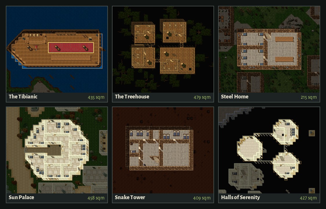 Some of the houses